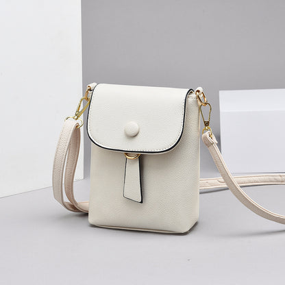 2026 winter new arrivals: pu leather women's handbag, niche style, ladies' shoulder & crossbody bag, korean style slim design, women's phone & coin purse