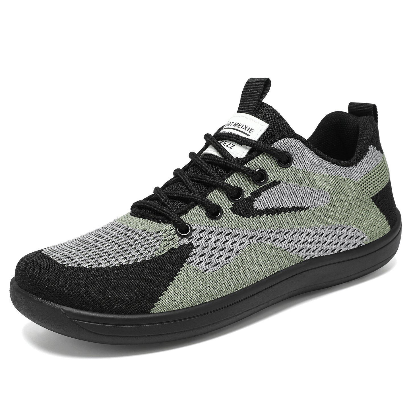 Women's spring cross-border shoes: lightweight flyknit casual shoes - comfortable, non-squeezing, wide-fit, and wide-toe design for easy walking