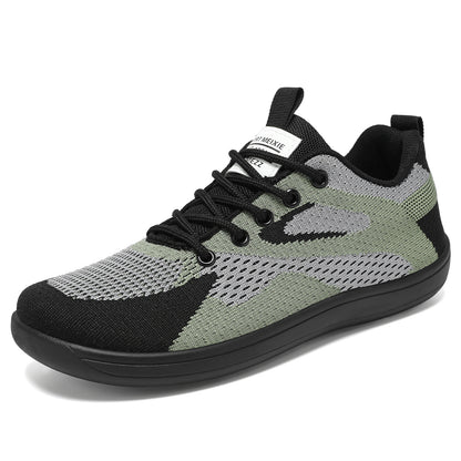 Women's spring cross-border shoes: lightweight flyknit casual shoes - comfortable, non-squeezing, wide-fit, and wide-toe design for easy walking