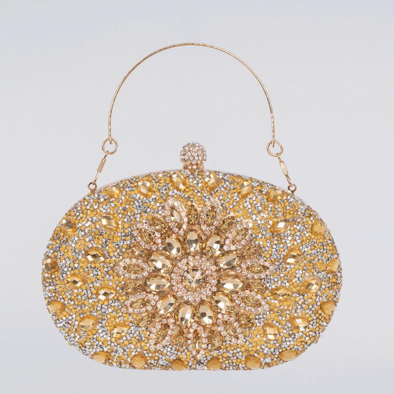 Sunflower shoulder bag statement dress fashion banquet ladies crossbody bag bag