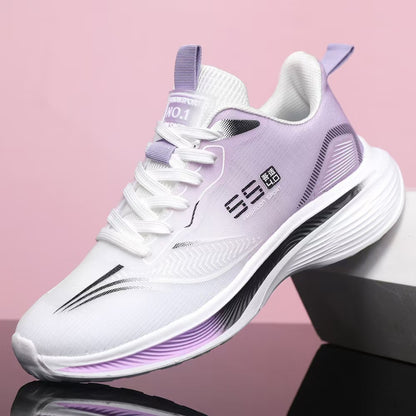 Men's new ice silk mesh breathable running shoes - cold bonding, ultra-lightweight, shock-absorbing eva soft sole sneakers