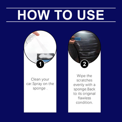 HOMONTH Car Scratch Spray, Car Paint Maintenance Scratch Scratch Coating Refurbishment Fluid Car Spray