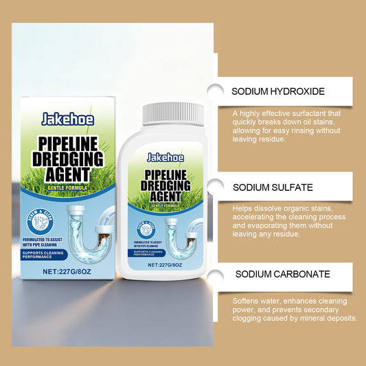 JAKEHOE pipeline dredging agent, active ingredient, deodorization, anti-blocking, maintenance and cleaning of channels, essential for daily deodorization