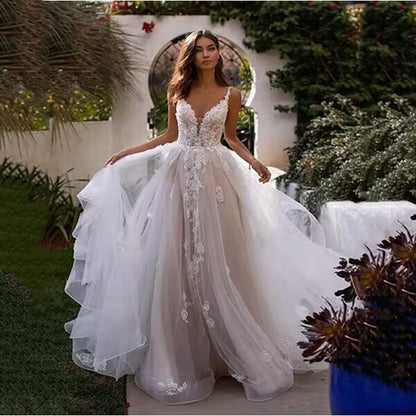 2026 european and american new light wedding dress