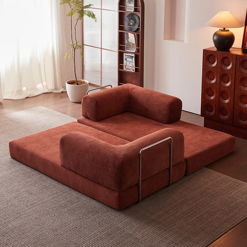 Compression sofa cross-border export vacuum compression foldable sofa bed straight row all-in-one dual-purpose small sofa