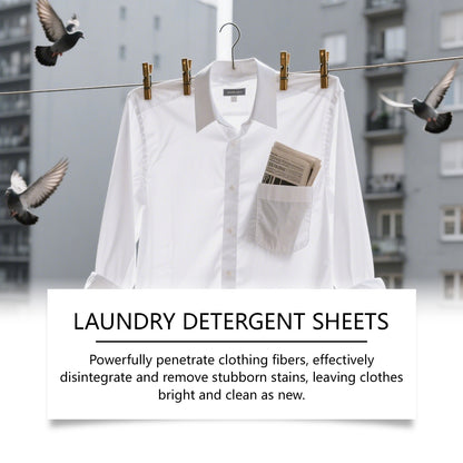 JAKEHOE clothing washing tablets, household clothing stains, dirt cleaning, odor convenient to carry clean clothes