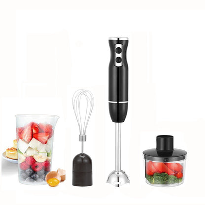 Cross-border blender - home kitchen food processor, juicer, stainless steel blade, multifunctional handheld food stick