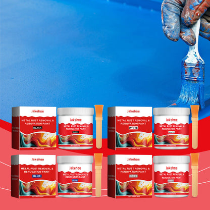JAKEHOE water-based metal anti-rust paint, water-resistant and anti-rust metal primer, refurbished, stable and durable, multi-color optional