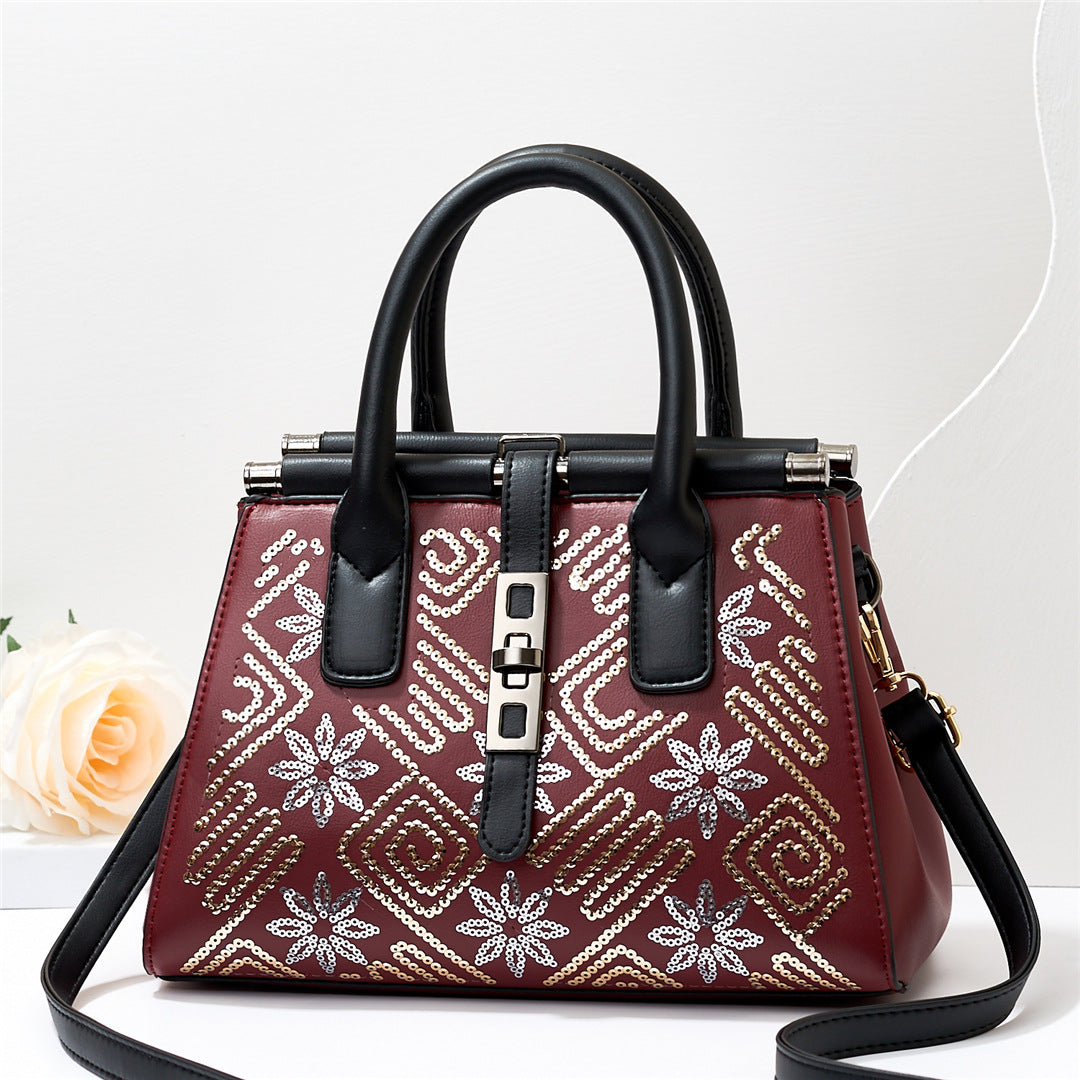 2026 winter new korean style fashionable minimalist popular middle-aged mom bag shoulder bag crossbody bag tote bag - dropshipping available