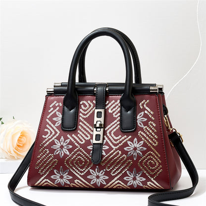2026 winter new korean style fashionable minimalist popular middle-aged mom bag shoulder bag crossbody bag tote bag - dropshipping available
