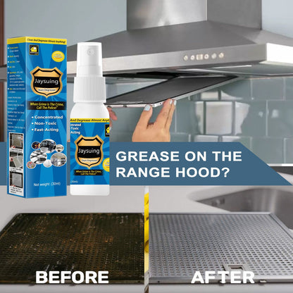 Jaysuing Kitchen range hood Heavy oil cleaning Multifunctional cleaner Tile stove Dissolve oil cleaning