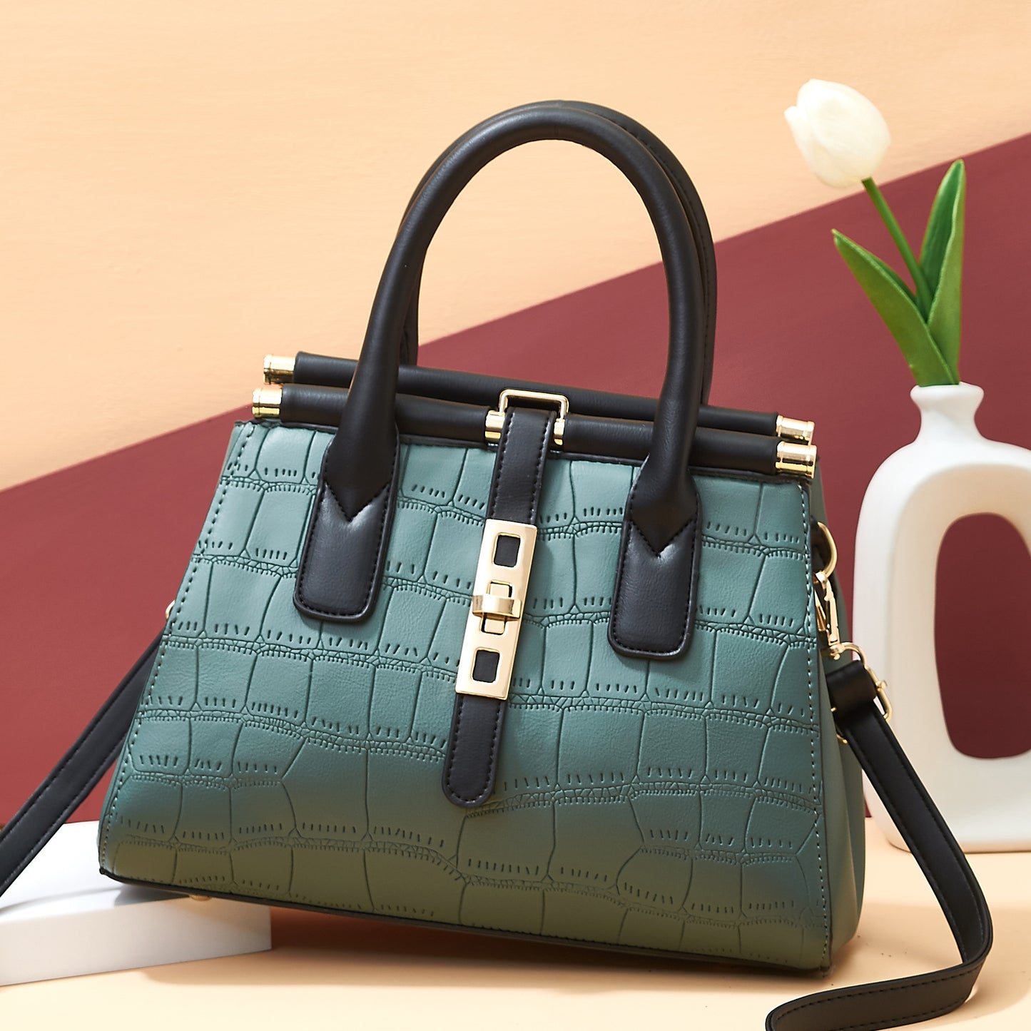 2026 winter new korean style fashionable minimalist popular middle-aged mom bag shoulder bag crossbody bag tote bag - dropshipping available