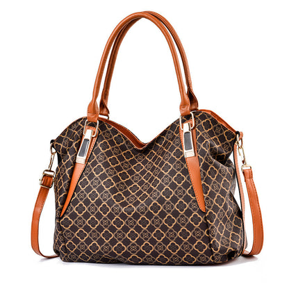 Middle-aged ladieswear bag 2026springnew arrivaltrendyfashionsatchel large capacity shoulder crossbody women's bag dropshipping