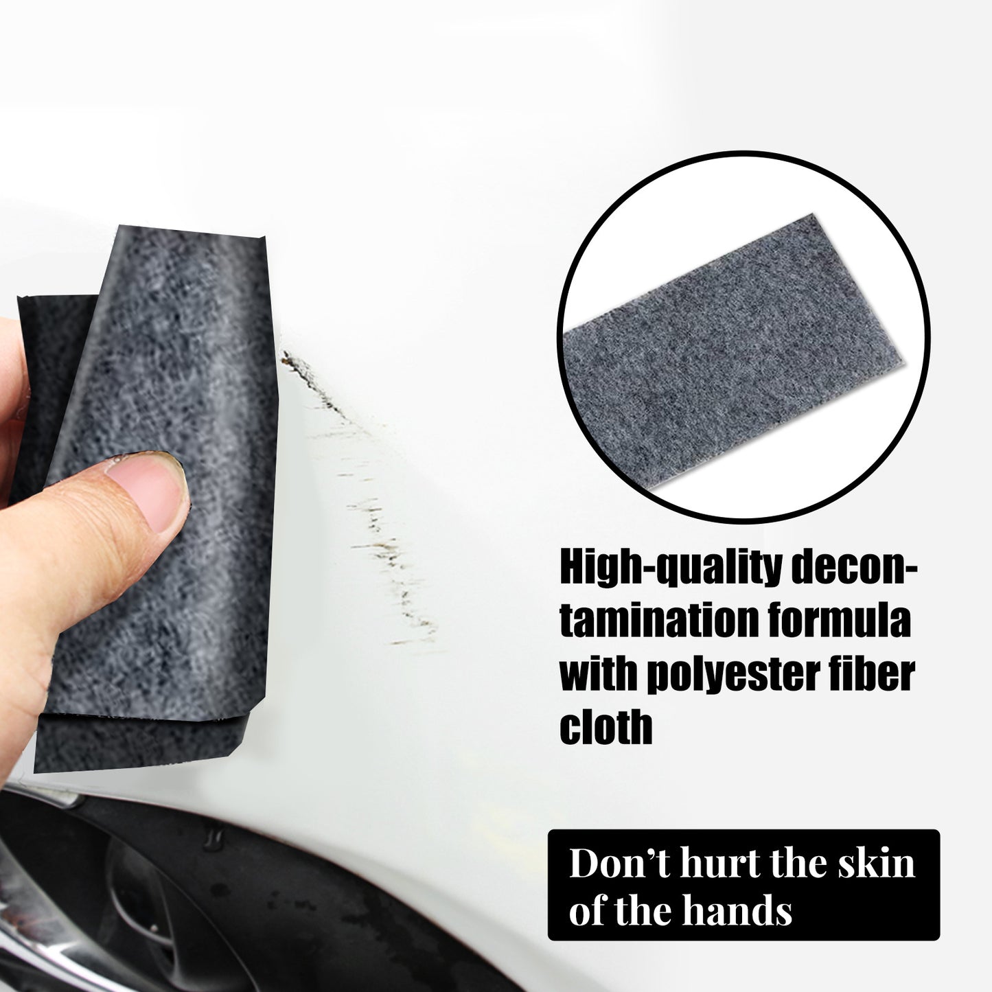 RAYHONG car scratch wipe, vehicle coating scratch water mark mild refreshing bright isolation wipe