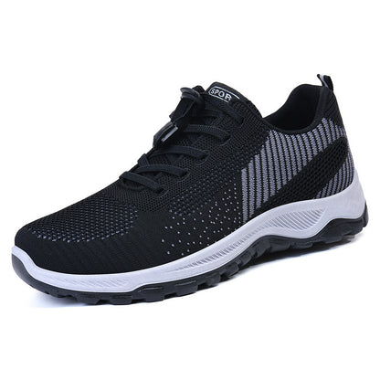 Walking shoes 2026 new travel shoes comfortable middle-aged and elderly mother's shoes soft bottom gift shoes elderly couple sports shoes