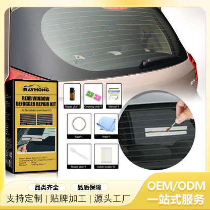 Rayhong Rear Window Defogging Repair Kit, Rear Window Heater Defogger Repair Kit, Grille Wire Repair Kit