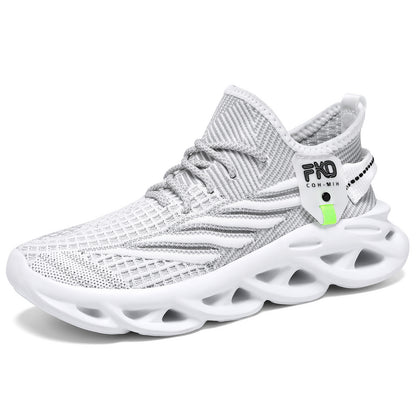 Shoes for women and couples, coconut shoes, cross-border plus size, blade twist bottom sneakers, fly-woven casual shoes, breathable flats