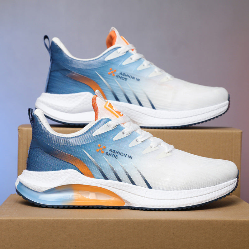Men's shoes 2025 new korean style men's sneakers spring and autumn soft sole youth running shoes trendy men's shoes wholesale