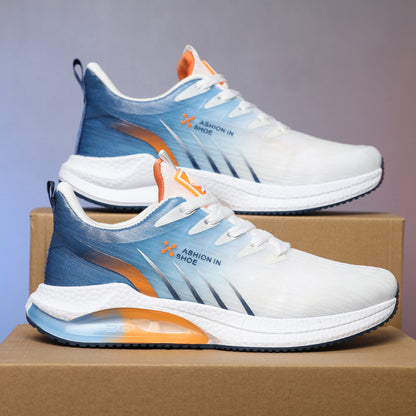 Men's shoes 2025 new korean style men's sneakers spring and autumn soft sole youth running shoes trendy men's shoes wholesale