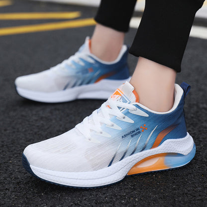 Men's shoes 2025 new korean style men's sneakers spring and autumn soft sole youth running shoes trendy men's shoes wholesale