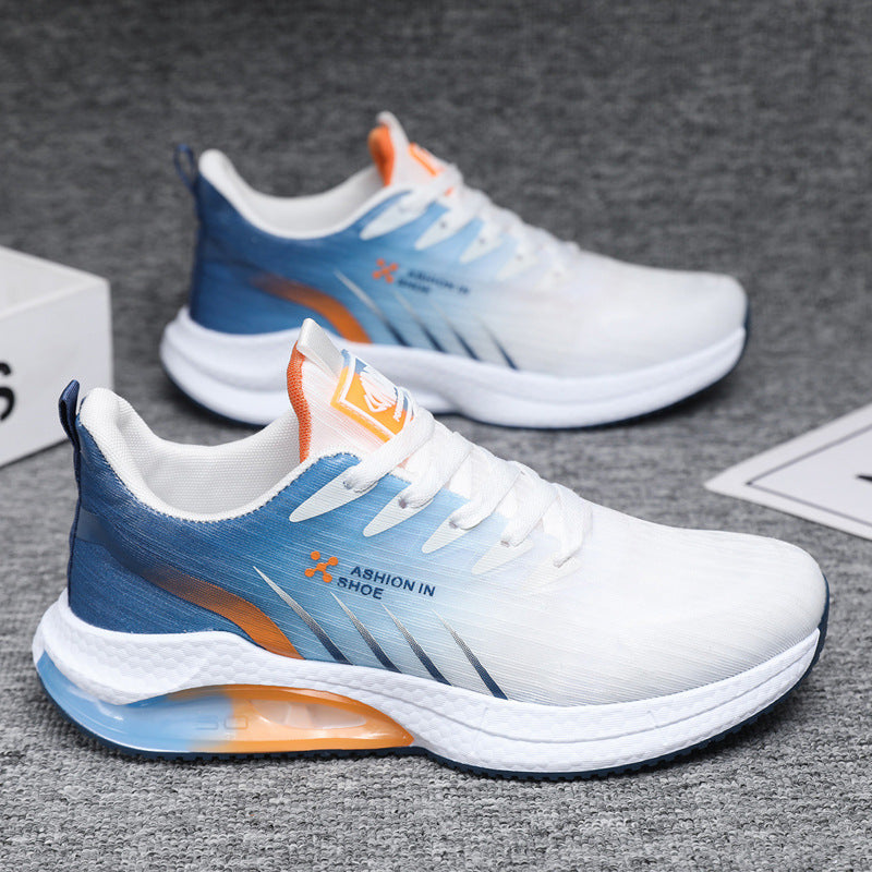Men's shoes 2025 new korean style men's sneakers spring and autumn soft sole youth running shoes trendy men's shoes wholesale