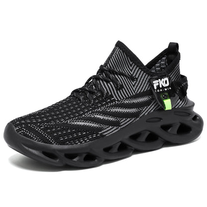 Shoes for women and couples, coconut shoes, cross-border plus size, blade twist bottom sneakers, fly-woven casual shoes, breathable flats