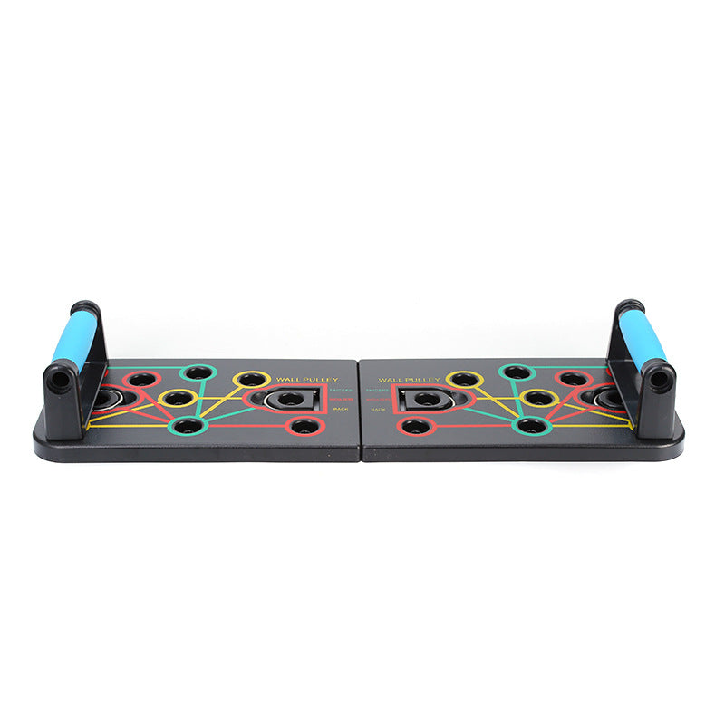 Cross-border multifunctional abdominal push-up board fitness board stand home exercise chest and abdominal muscle fitness equipment set