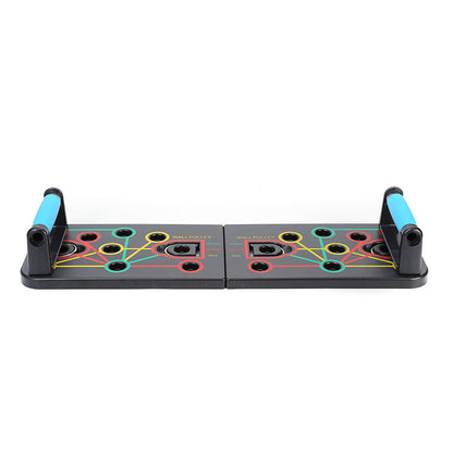 Cross-border multifunctional abdominal push-up board fitness board stand home exercise chest and abdominal muscle fitness equipment set