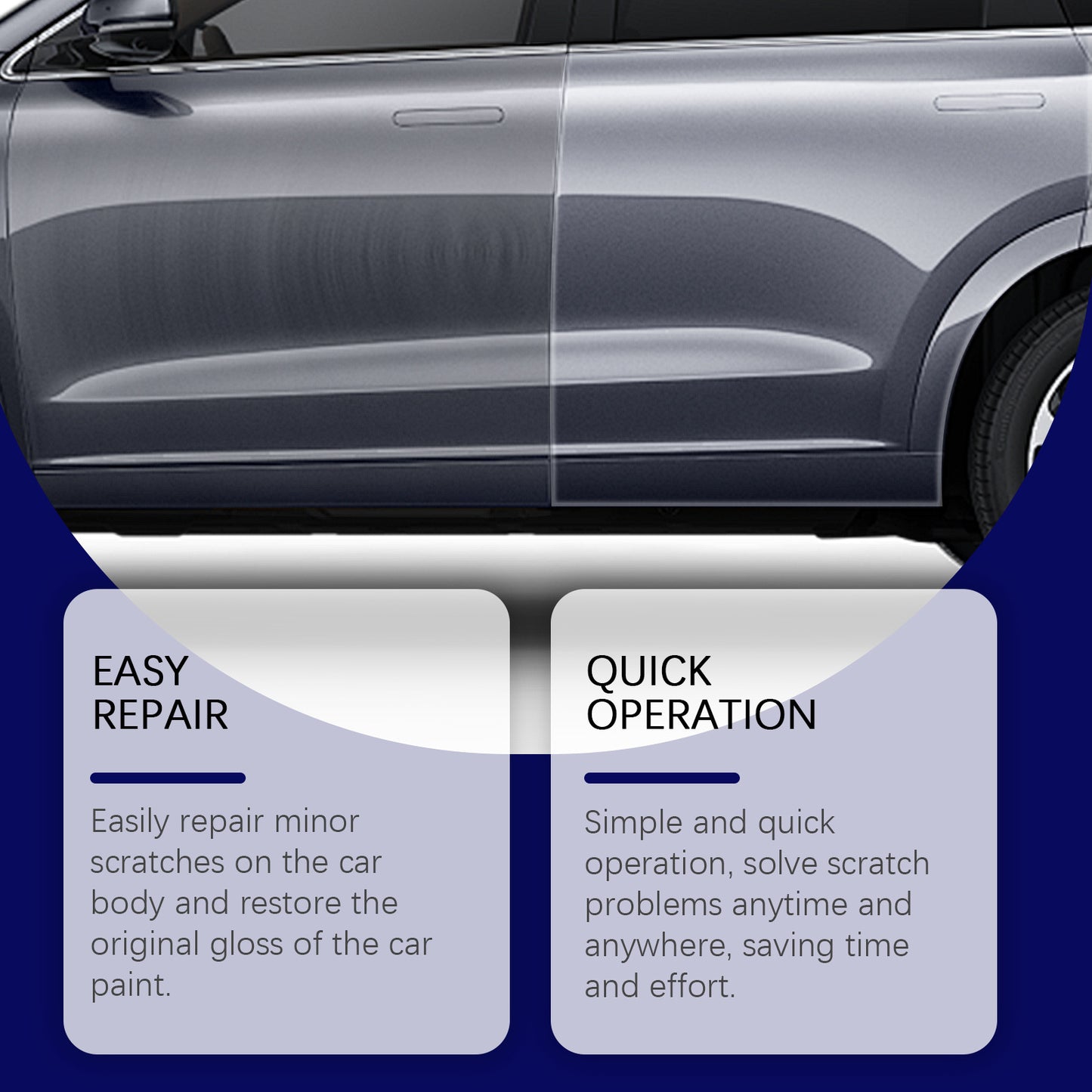 HOMONTH Car Scratch Spray, Car Paint Maintenance Scratch Scratch Coating Refurbishment Fluid Car Spray