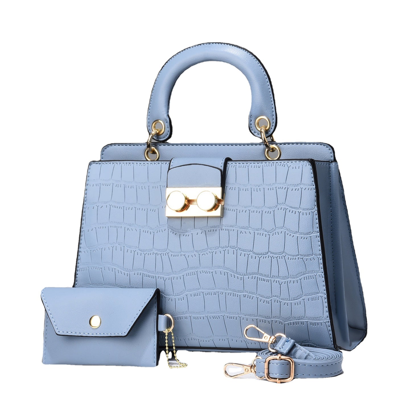 New women's handbags 2024: stylish shoulder bag, fashionable embossed mother-daughter bag, crossbody, shoulder bag, and tote bag - dropshipping available