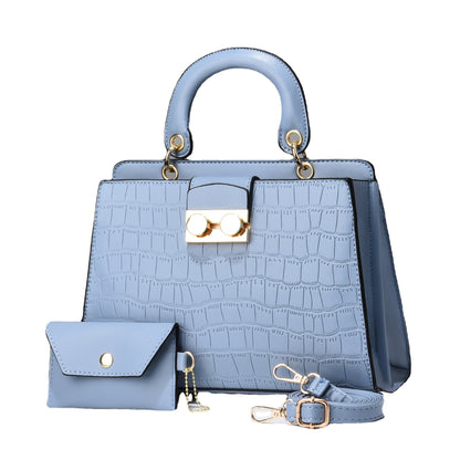 New women's handbags 2024: stylish shoulder bag, fashionable embossed mother-daughter bag, crossbody, shoulder bag, and tote bag - dropshipping available