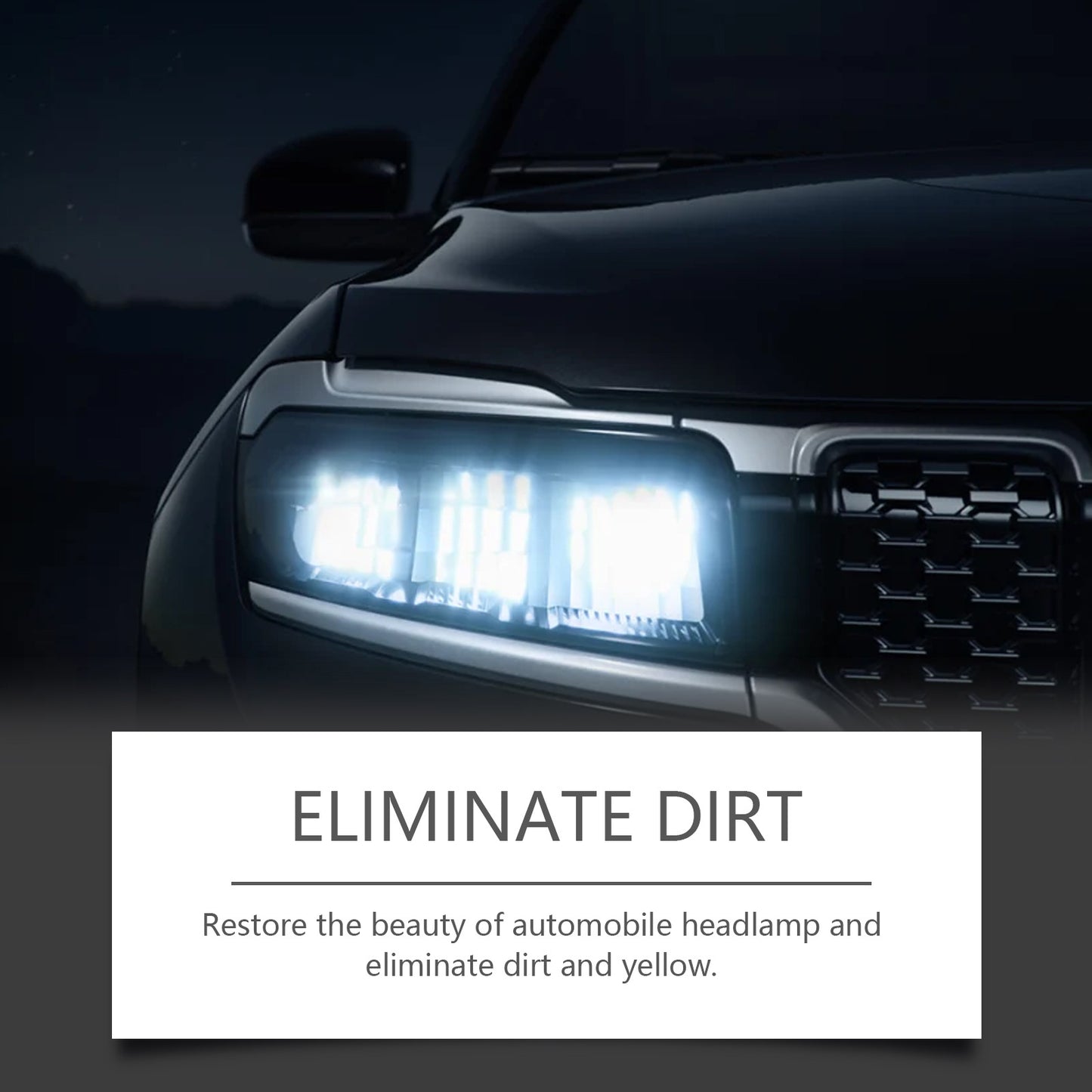 OUHOE Lamp Care Spray Car Headlight Shade Scratch Polishing Repair Refurbishment Care Spray