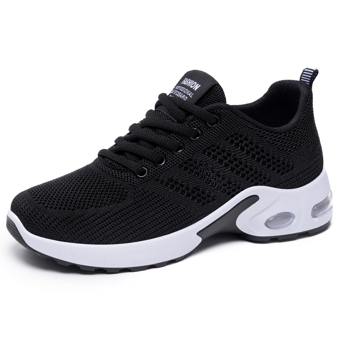 Women's athletic shoes, small-batch custom manufacturing, cross-border shoes, air-cushioned soft-soled running shoes, fly-knit breathable mesh shoes