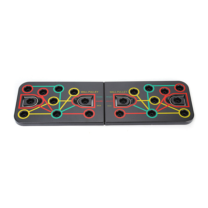 Cross-border multifunctional abdominal push-up board fitness board stand home exercise chest and abdominal muscle fitness equipment set