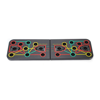 Cross-border multifunctional abdominal push-up board fitness board stand home exercise chest and abdominal muscle fitness equipment set