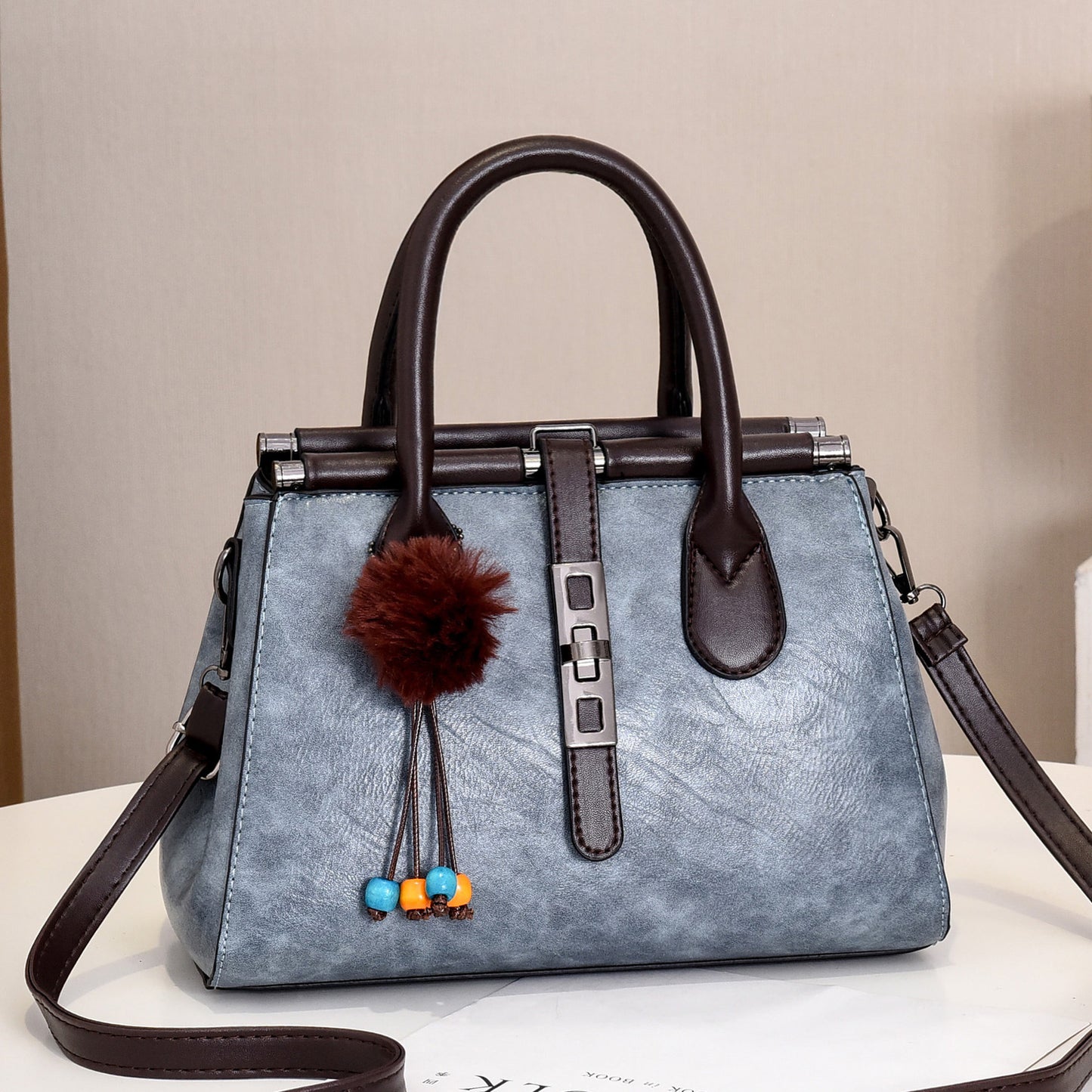 Women's bag 2026 new european and american crocodile pattern handbag elegant fashion large capacity trendy shoulder crossbody bag - dropshipping available