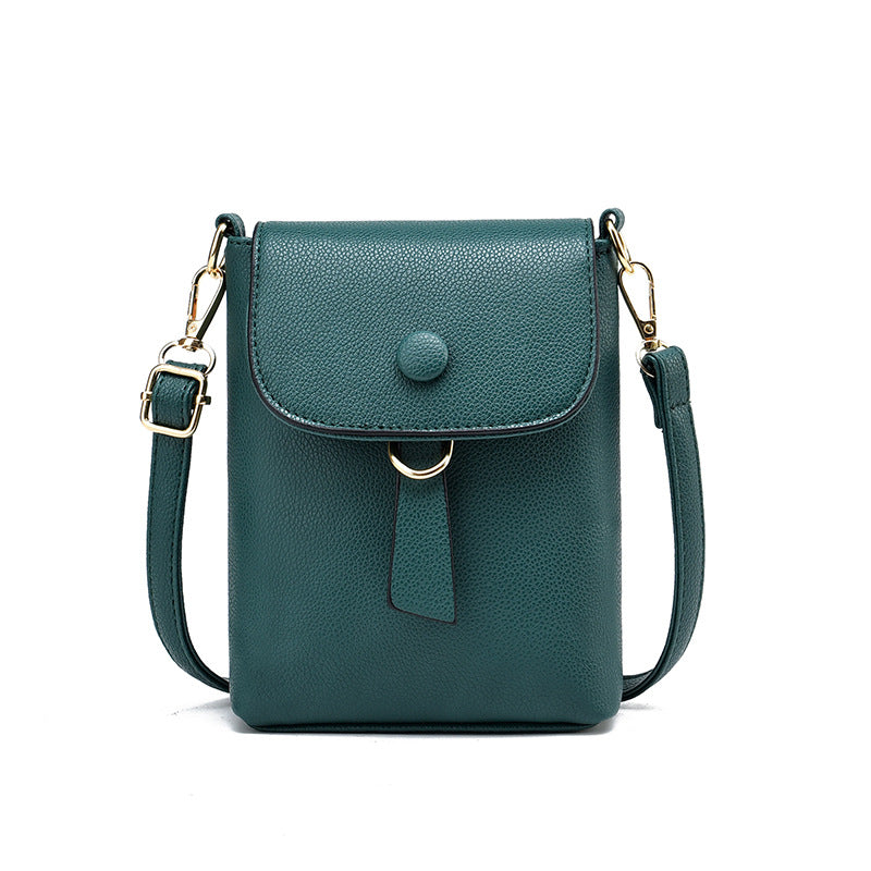 2026 winter new arrivals: pu leather women's handbag, niche style, ladies' shoulder & crossbody bag, korean style slim design, women's phone & coin purse