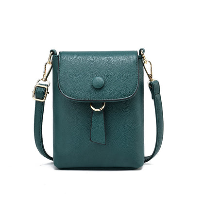 2026 winter new arrivals: pu leather women's handbag, niche style, ladies' shoulder & crossbody bag, korean style slim design, women's phone & coin purse
