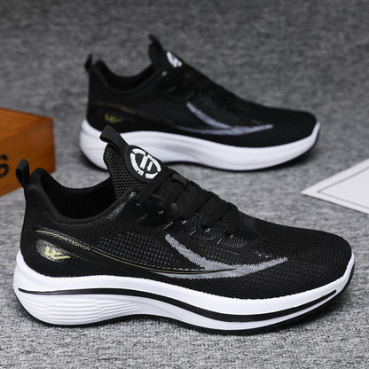 Men's shoes 2025 new korean style men's sneakers spring and autumn soft sole youth running shoes trendy men's shoes wholesale