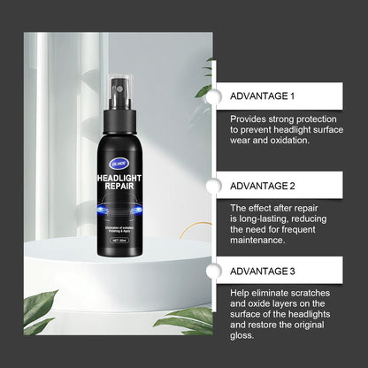 OUHOE Lamp Care Spray Car Headlight Shade Scratch Polishing Repair Refurbishment Care Spray