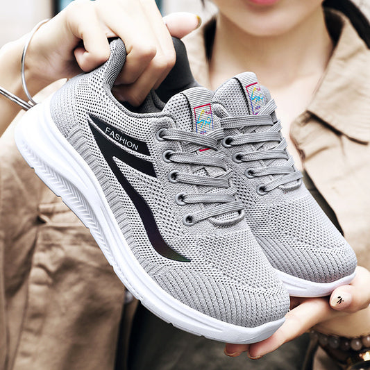Women's shoes 2026 spring new arrivals: hot-selling plus size cross-border shoes, soft-soled casual sneakers for women