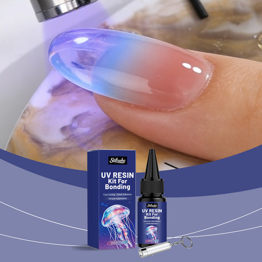 Stilruhe UV resin Epoxy set, transparent handmade DIY jewelry, odorless, quick-drying and easy to operate