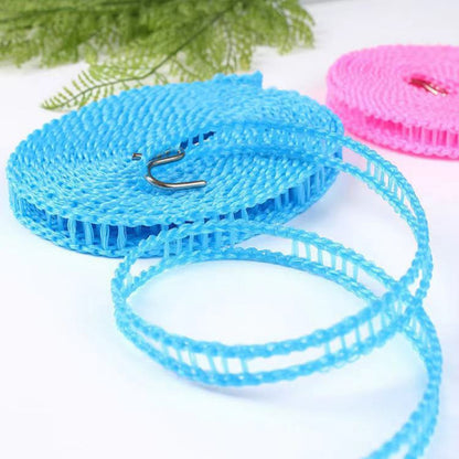 non-slip and windproof clothesline, fence-type clothesline 3 meters 5 meters drying rope, outdoor travel clothesline manufacturer