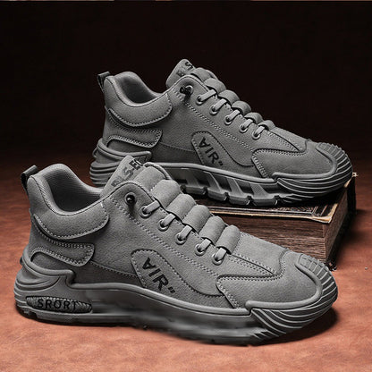 Slip-on men's shoes breathable casual shoes trendy minimalist men's sneakers non-slip soft sole work safety shoes wholesale