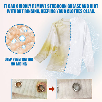 Jakehoe clothes cleaner, clothes cleaning and decontamination to remove stubborn stains, oil stains yellowing cleaning dry cleaner