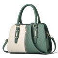 2026 new fashion color block women's tote bag - european & american style, large capacity, shoulder & crossbody bag - trendy, dropshipping available
