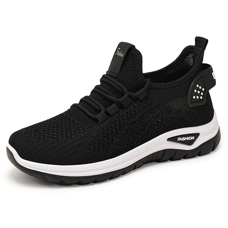 Women's spring collection: flyknit athletic shoes - comfortable, breathable running shoes, plus sizes available, exclusive private label gifts, lightweight single shoes - wholesale