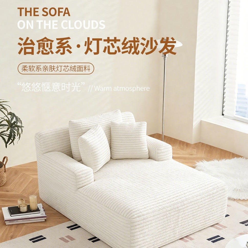Cross-border lazy sofa compressed single reclining and sleeping leisure chair living room small apartment sofa bed