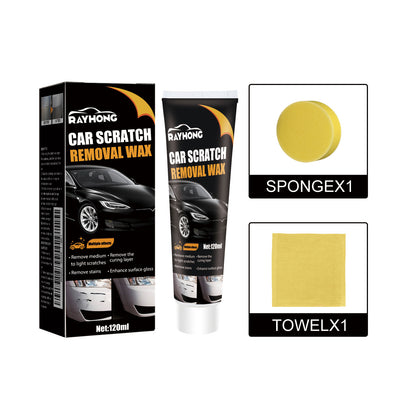 Rayhong Car Scratch Wax, Car Paint Protection Polishing Scratch Removal Maintenance Paint Repair Cleaning Decontamination Abrasive