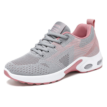 Women's shoes, sneakers, spring collection, plus size, soft sole, cushioned running shoes, mesh breathable casual flats, dropshipping available